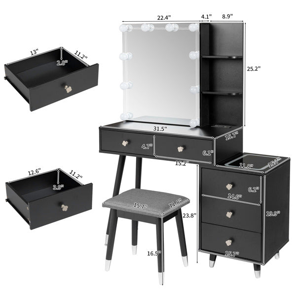 Everess Dressing Table Set