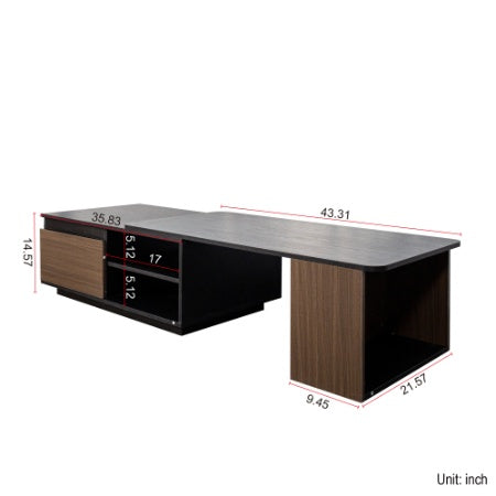 Nord Extendable Coffee Table With Storage