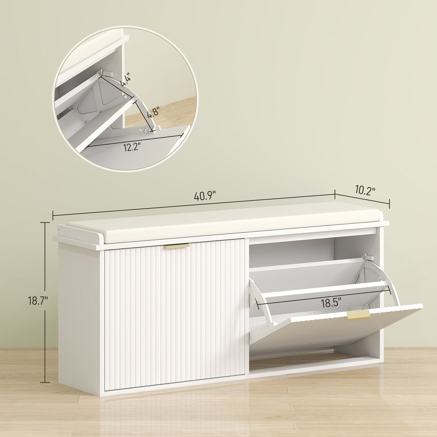 Embraer Dual Shoe Cabinet