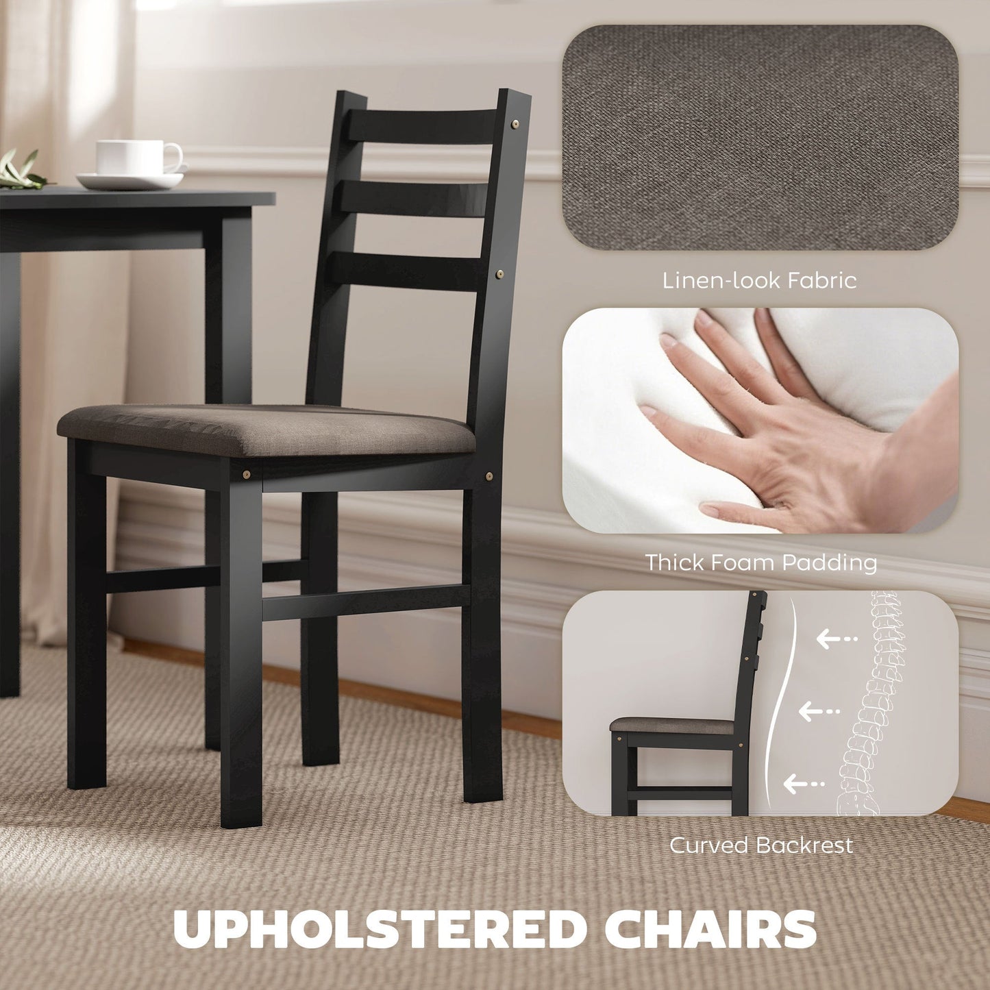 Arclay Dining Table Set For 4