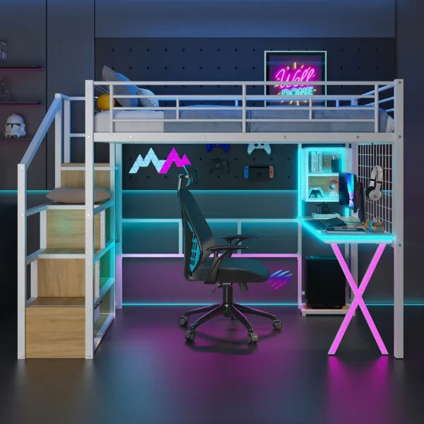 Tron Full Size Loft Bed