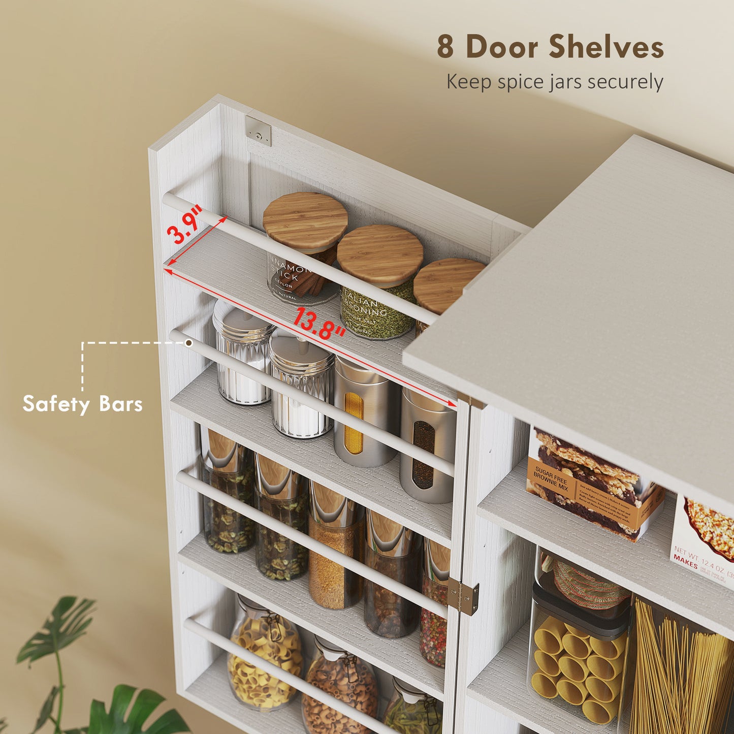 Bose Farmhouse Kitchen Storage Cabinet