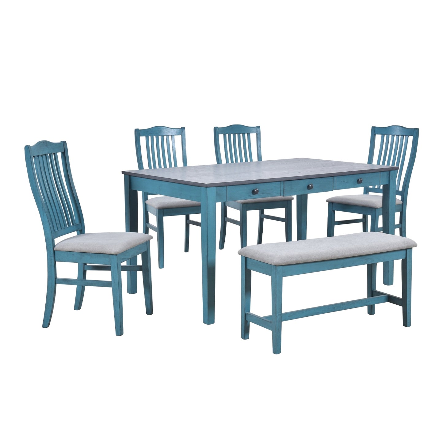 Rouje Dining Table Set For 6