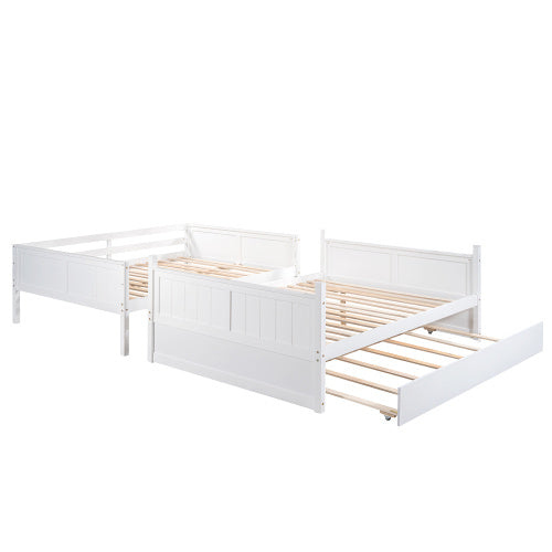 Elle & Grey Full Over Full Bunk Bed With Trundle