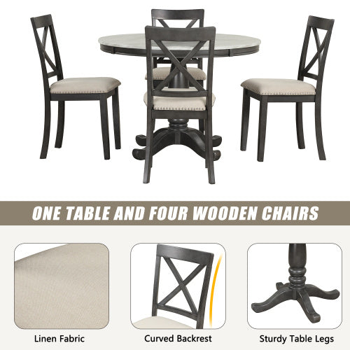 Arose Dining Table Set For 4