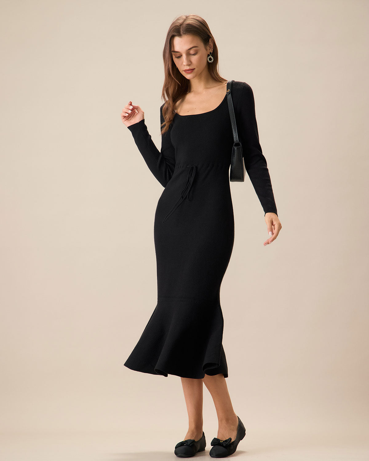 Napoli Mermaid Sweater Maxi Dress