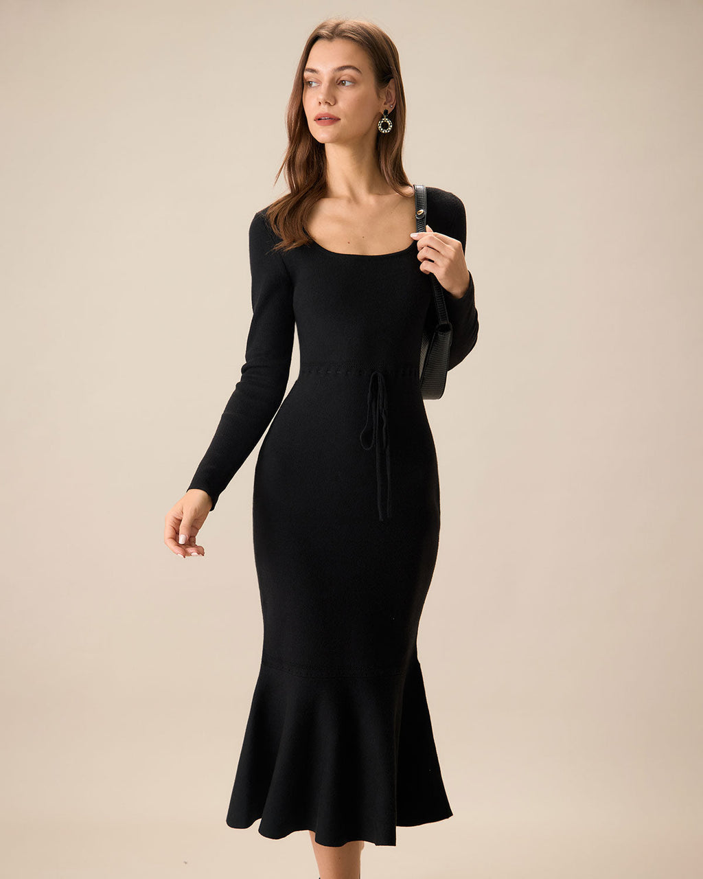 Napoli Mermaid Sweater Maxi Dress