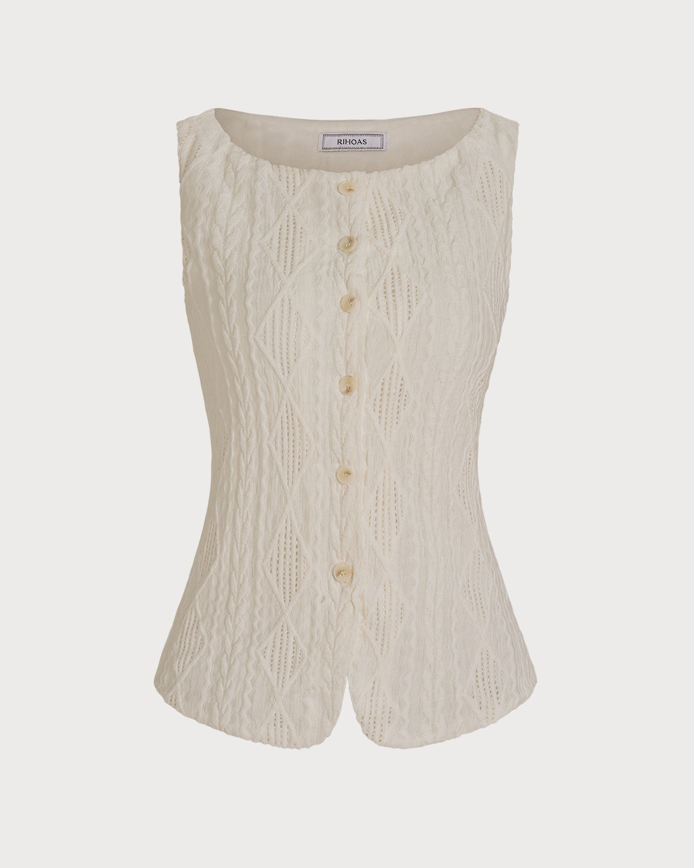 Molly Comfortable Button Tank Top