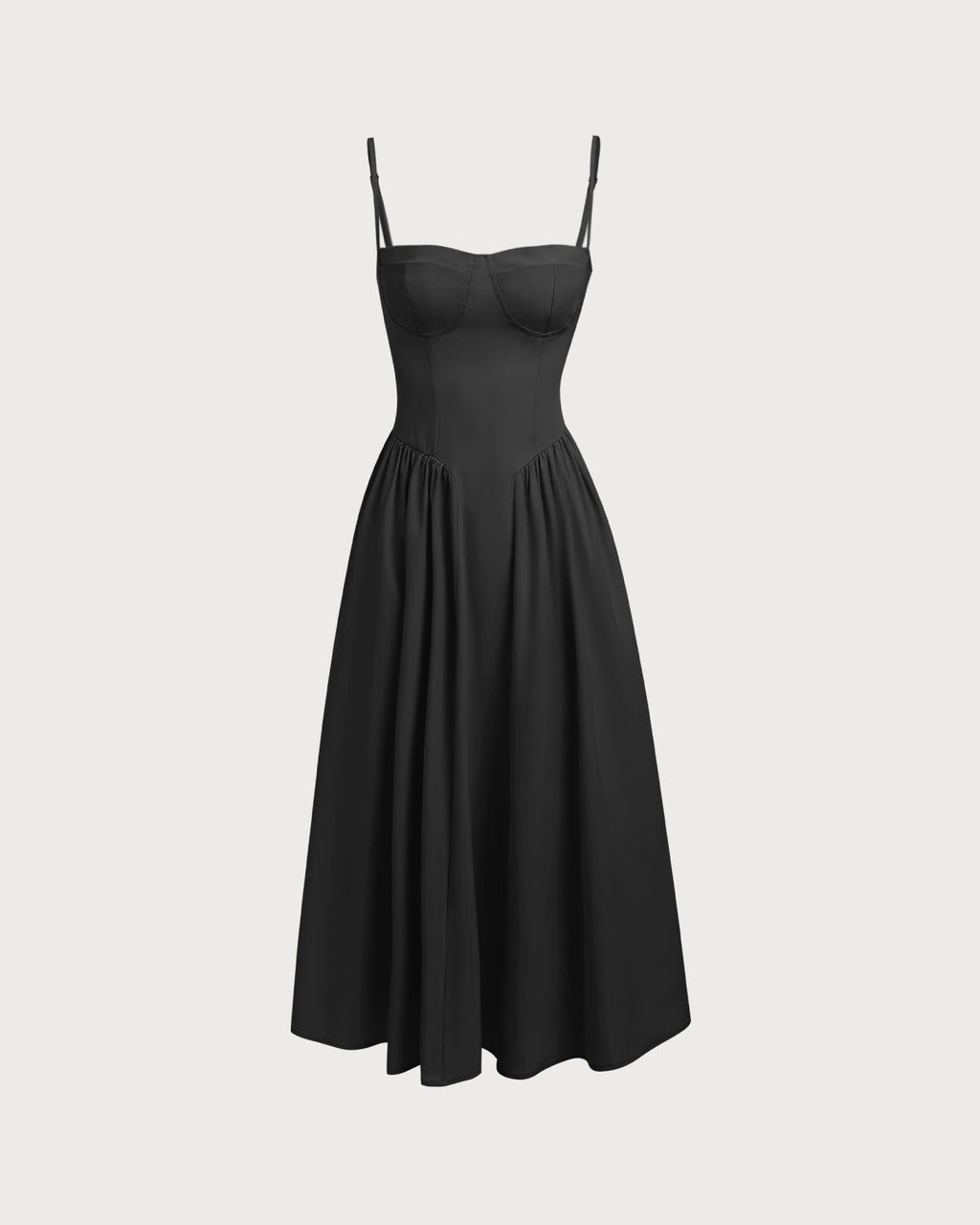 Actress Pocket Slip Midi Dress