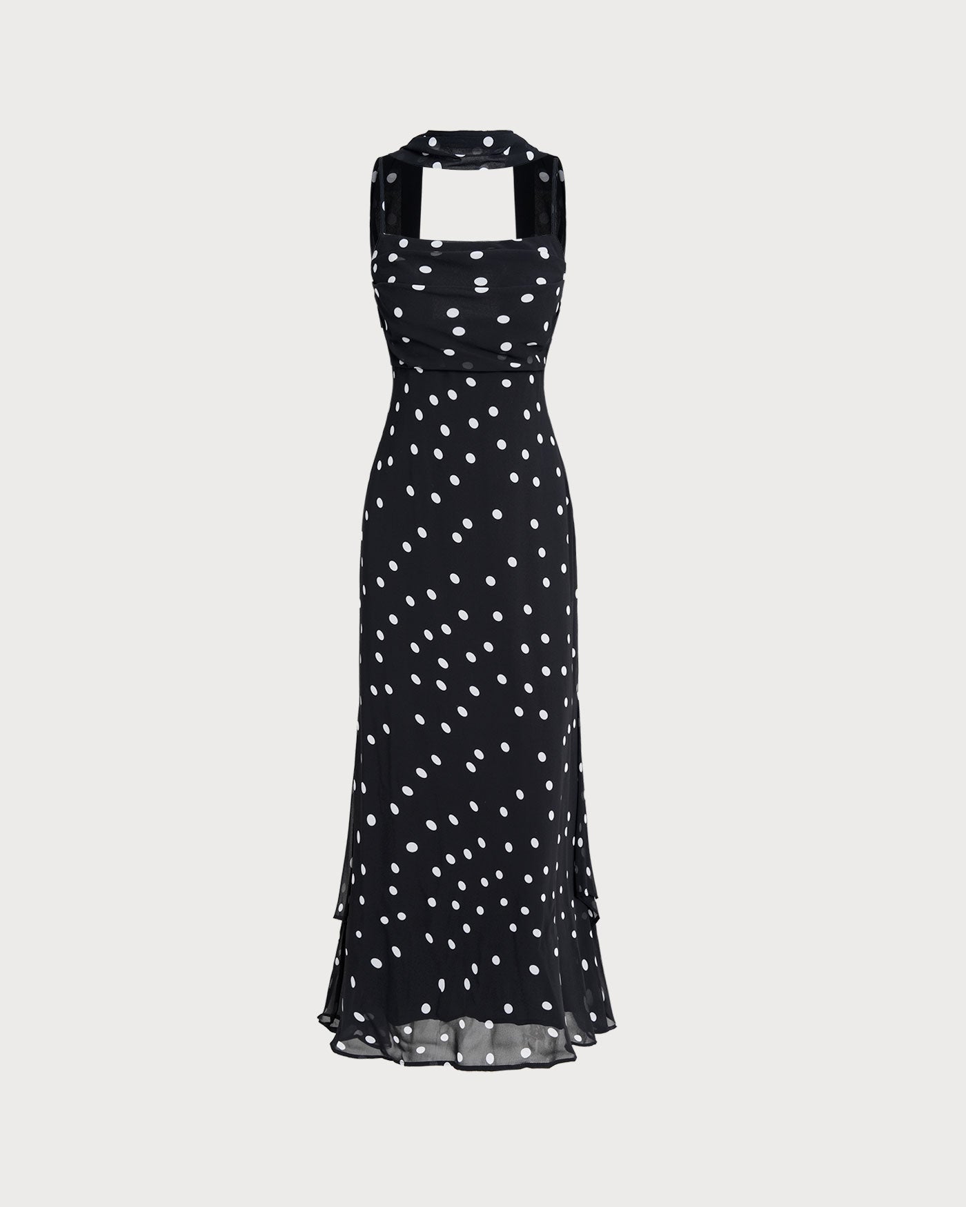 Stargirl Polka Dot Slip Maxi Dress
