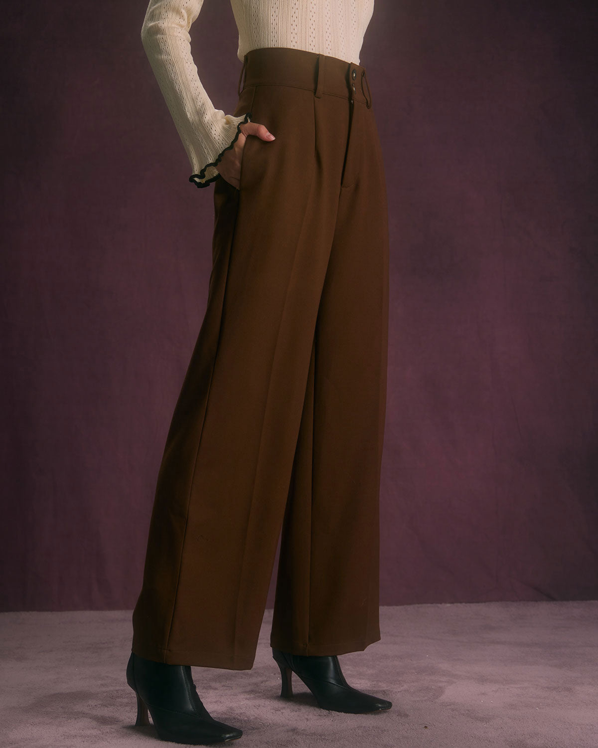 Elanor Relaxed Classy Straight Pants