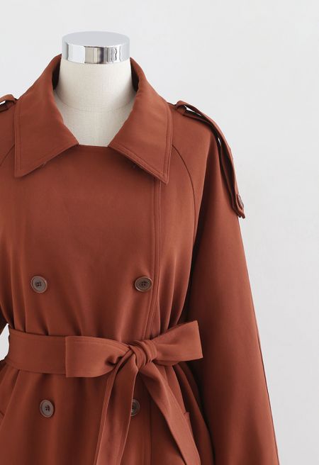 Kelly Timeless Double-Breasted Long Coat