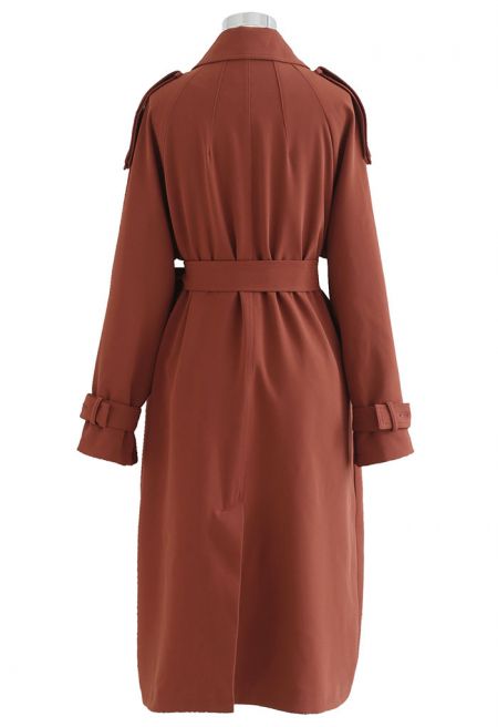 Kelly Timeless Double-Breasted Long Coat