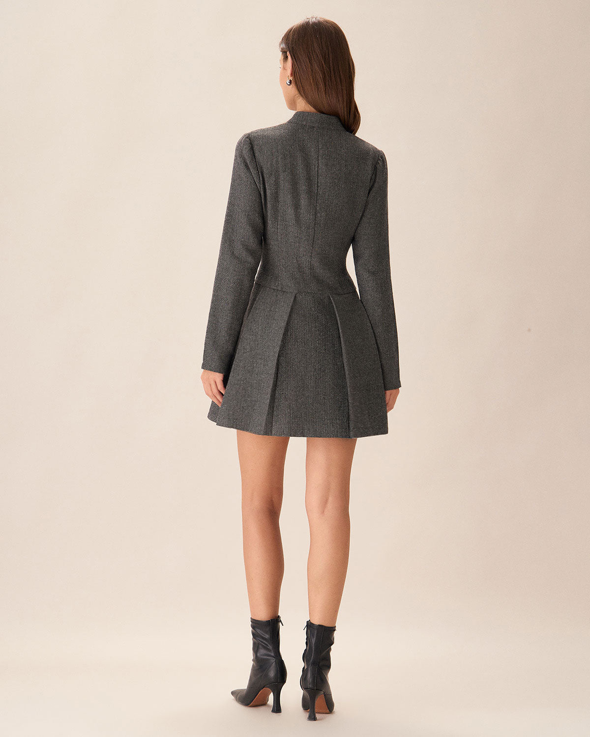 Amalfi Pleated Mini Dress