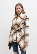 Timeless Check Stylish Coat