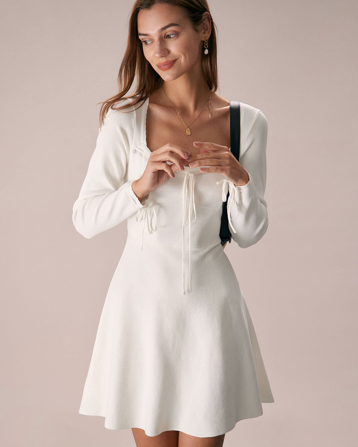 Nora Posh Sweater Mini Dress