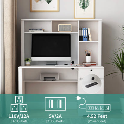 Rove Collections Small Computer Desk