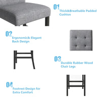 Row Dining Table Set For 4