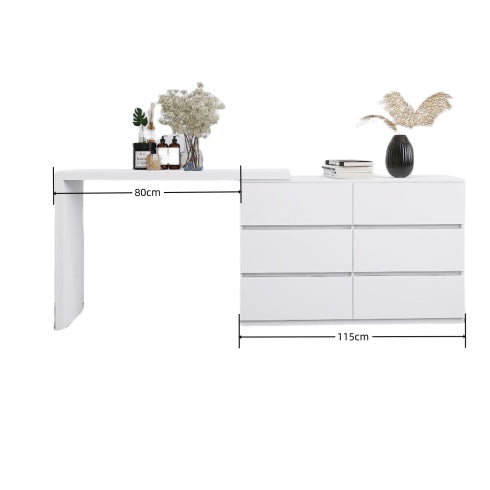 Rove Collections Extendable Desk & Dresser