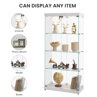 Everess 8 Unit Glass Display Cabinet