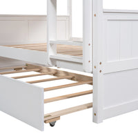 Elle & Grey Full Over Full Bunk Bed With Trundle