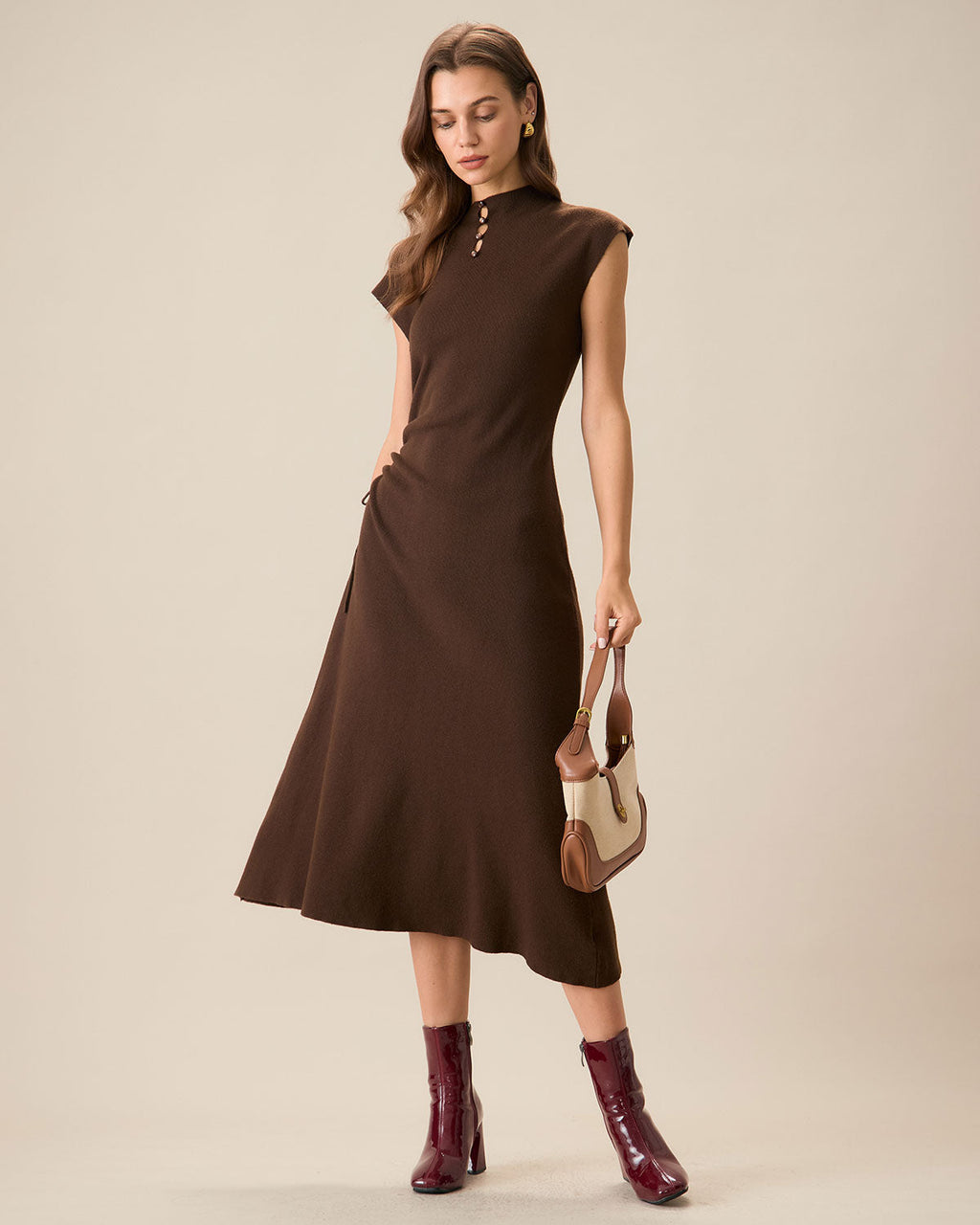 Pristine Reversible Sweater Dress