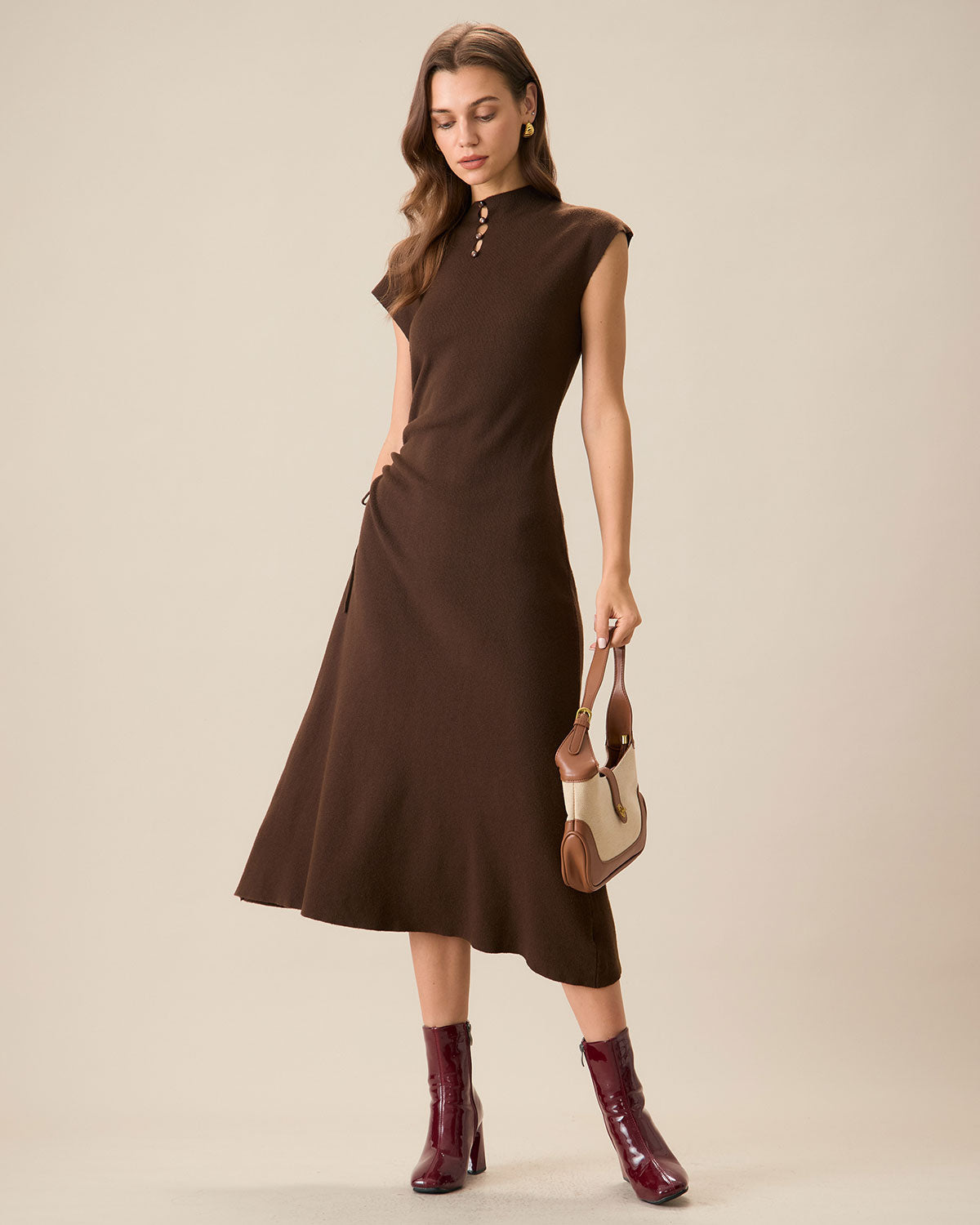 Pristine Reversible Sweater Dress