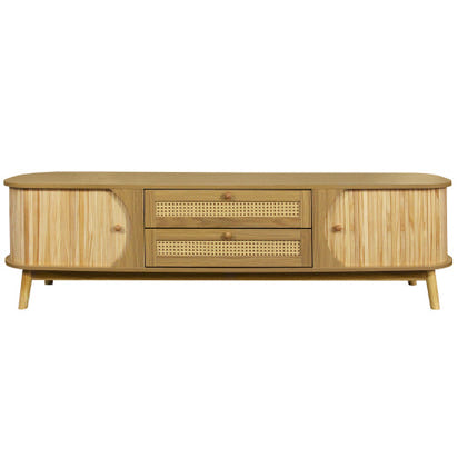 Bolt Rattan 75 Inch TV Stand