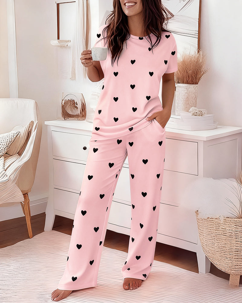 My Valentine Comfortable 2 Piece Sleepwear Set
