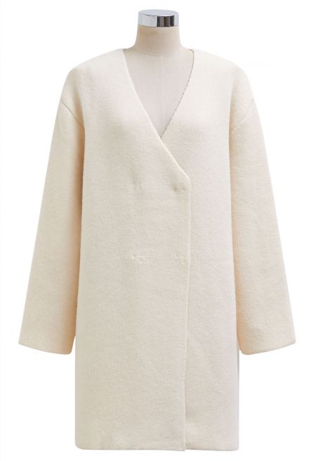 Sleek Detachable Cape Belted Coat Dress
