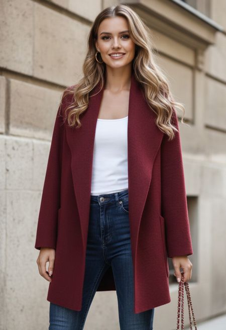 Warm & Cozy Open Front Knit Coat