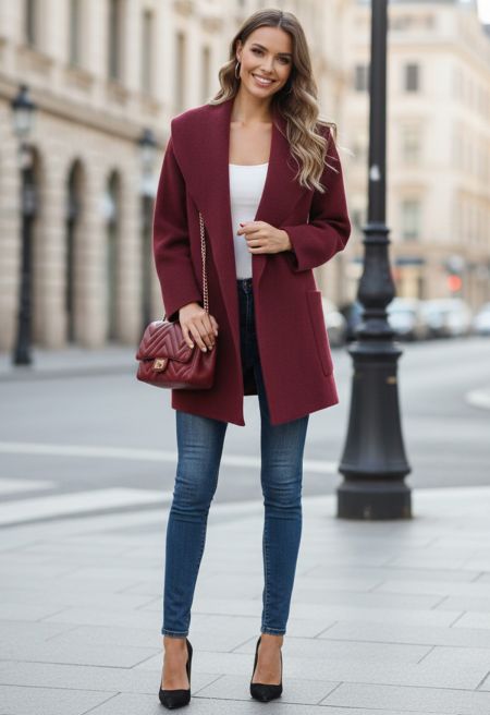 Warm & Cozy Open Front Knit Coat