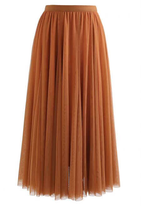 Airy Breathable Maxi Skirt