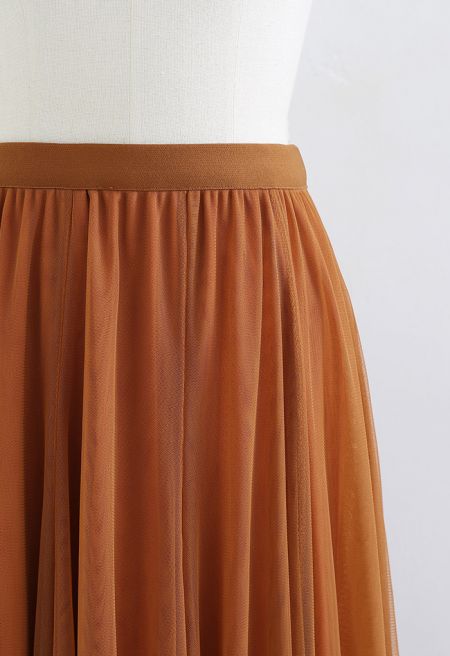 Airy Breathable Maxi Skirt