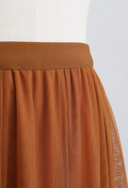 Airy Breathable Maxi Skirt