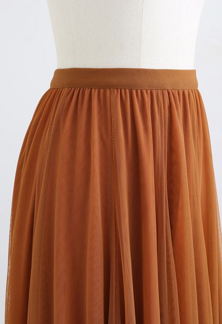 Airy Breathable Maxi Skirt