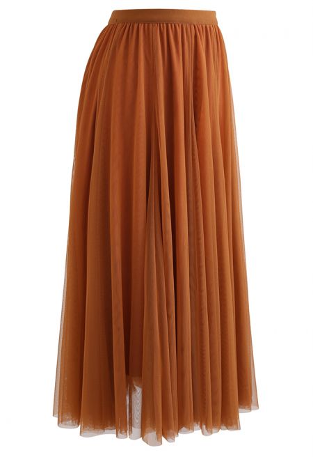 Airy Breathable Maxi Skirt