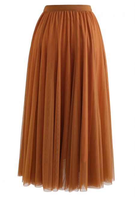 Airy Breathable Maxi Skirt