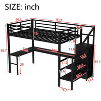 Knights Crafts Full Size Loft Bed