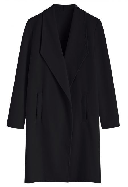 Effortlessly Elegant Front Quilted Coat