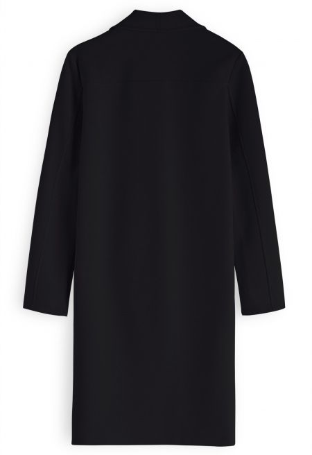Effortlessly Elegant Front Quilted Coat