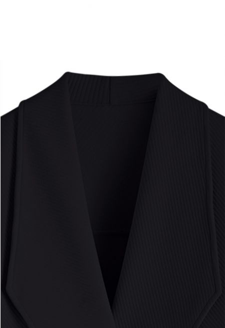 Effortlessly Elegant Front Quilted Coat
