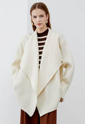 Homey Wide Lapel Knit Cardigan