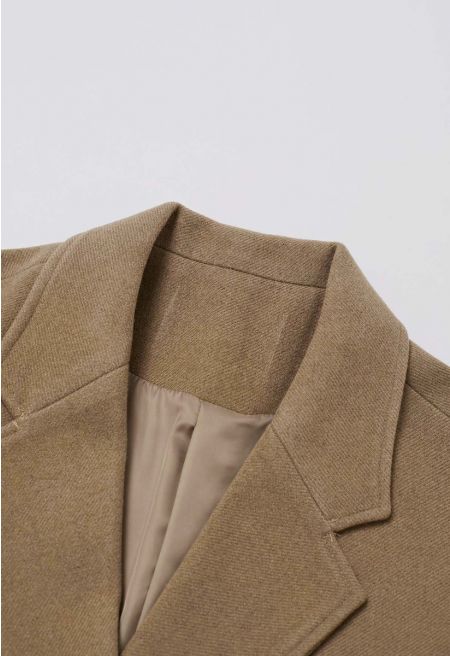 Classic Everess Double-Breasted Warm Long Coat