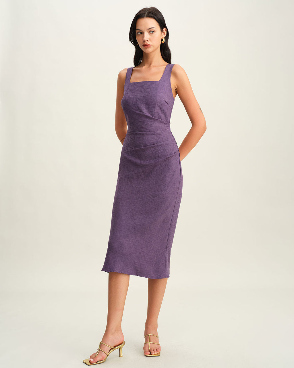 Timeless Classic Sleek Midi Dress