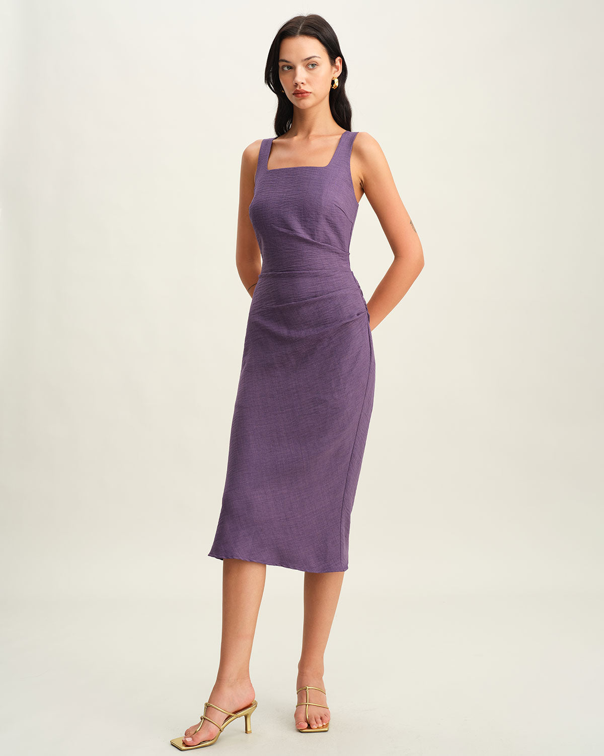Timeless Classic Sleek Midi Dress