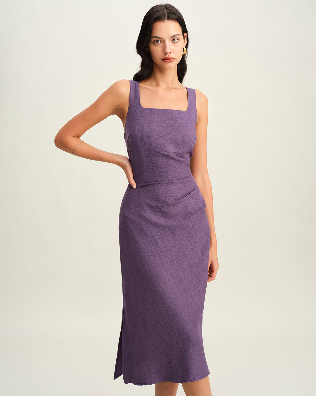 Timeless Classic Sleek Midi Dress
