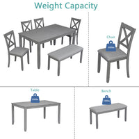 Chandler Dining Table Set For 6