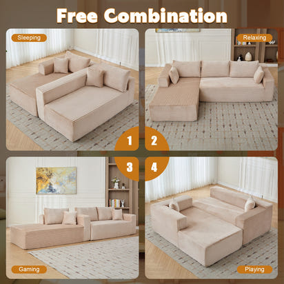 Rove Collections L Shaped Couch
