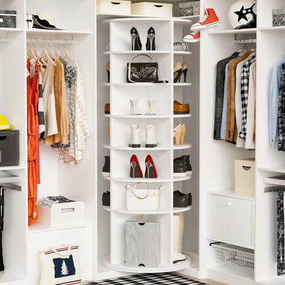 Vienna Rotating Shoe Cabinet